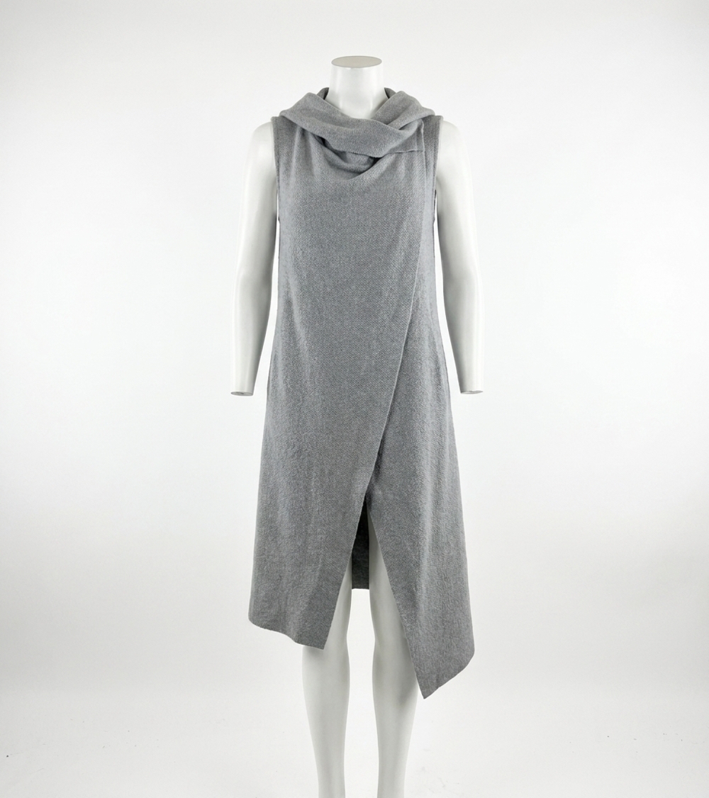 NEW STELLA CARAKASI take note vest in medium gray